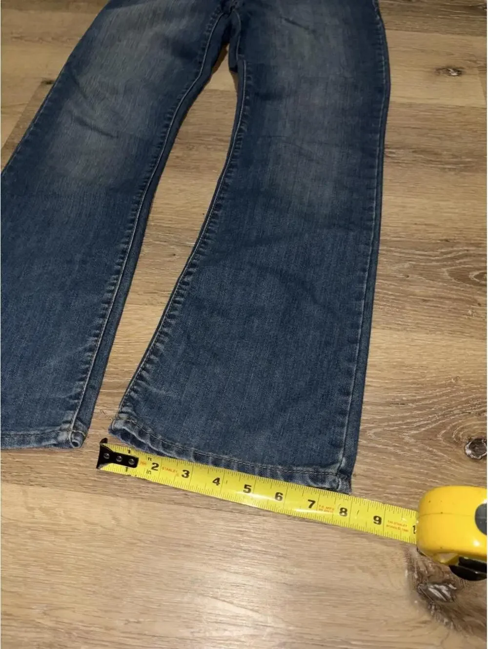 The Children’s Place Girls Size 14 Bootcut Blue Jeans Y2K Style